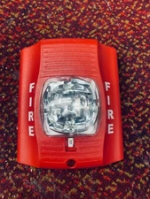 System Sensor SR Fire Alarm Strobe  Exellent Condition