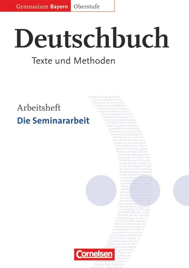 Thumbnail - Deutschbuch. Arbeitsheft. Oberstufe. Gymnasium. Bayern |