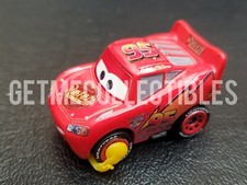 DISNEY PIXAR CARS DIE CAST MINI RACERS IMPOUND LIGHTNING MCQUEEN CUSTOM FREE SHI
