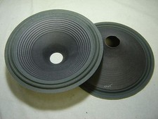 Pr. 12" Paper Speaker Cones -- Recone Parts -- 1225