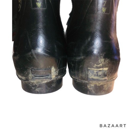 Vintage Bata US Militär extrem kaltes Wetter Mickey Maus Stiefel schwarz Gr. 7W - Bild 11 von 14