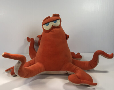 Disney Pixar Finding Dory Hank Orange Octopus Plush Stuffed Animal Toy 12 