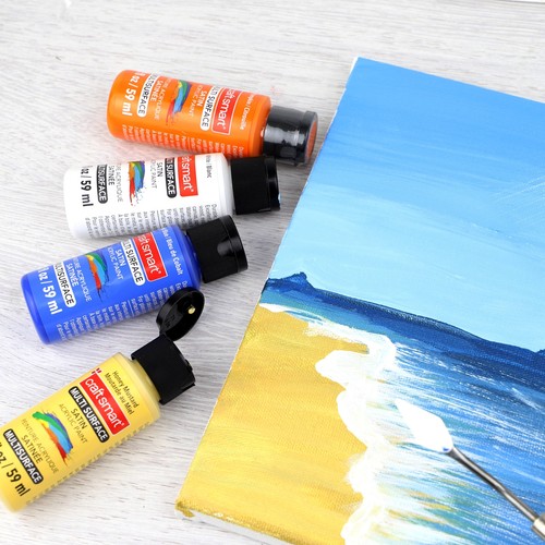 Multi-Surface Premium Satin Acrylic Paint by Craft Smart®, 2oz. - Picture 10 of 107