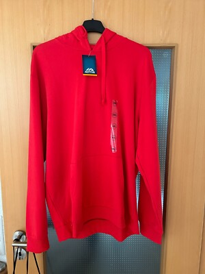 Unisex-Hoodie in rot - Größe 2XL - neu mit Etikett