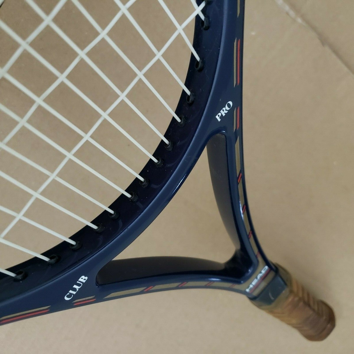 Raquette HEAD Club Pro 89,5 – Vintage Années 80, Taille 4 5/8, Housse Incluse