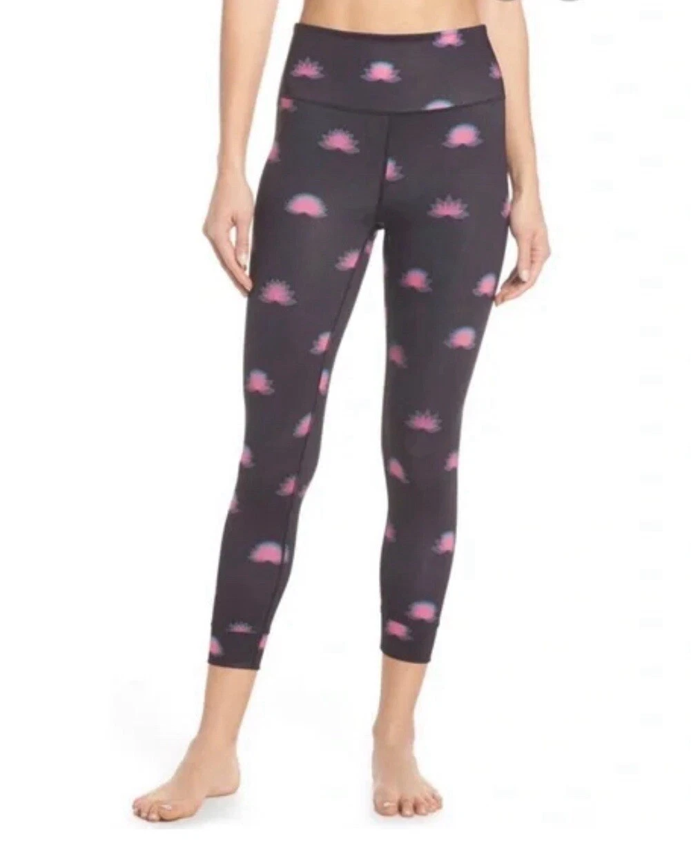 free-people-movement lotus print 7/8 leggings