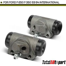 2x Brake Wheel Cylinders for Ford F-250 F-350 93-94 E-350 Econoline Rear Side