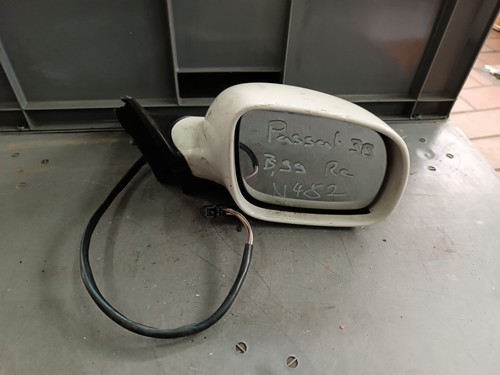 Original VW Passat 3B Außenspiegel Seitenspiegel vorne rechts Weiß
