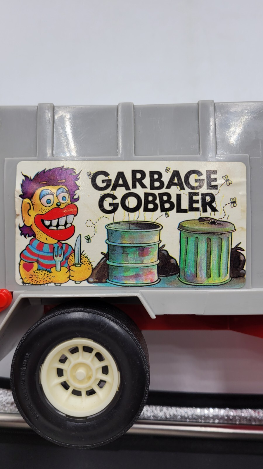 Vintage 1970 Garbage Gobbler Trash Dump Truck PP Processed Plastic Co