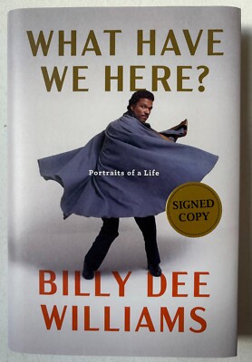 Billy Dee Williams (Star Wars Lando) - What Have We Here? - SIGNIERTES Hardcover Buch
