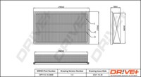 Dr!ve+ DP1110.10.0690 Luftfilter Einsatz FüR Jaguar