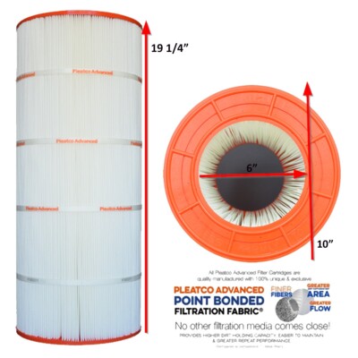 PWW100-4 Pleatco Swimming Pool Filter For Waterway Pool 100 C-9402 FC-0686