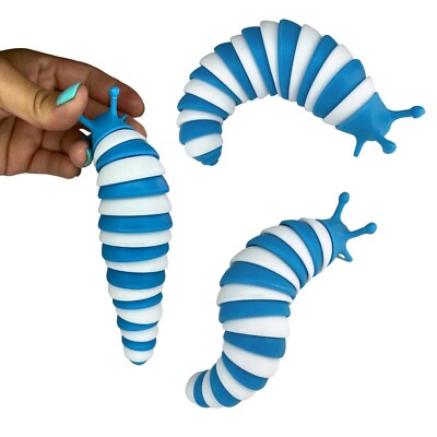 New Buy One Get One Fidget Slug Toy - Stress Reliever