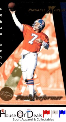 1997 Pinnacle X-Press #145 John Elway Denver Broncos Football Card