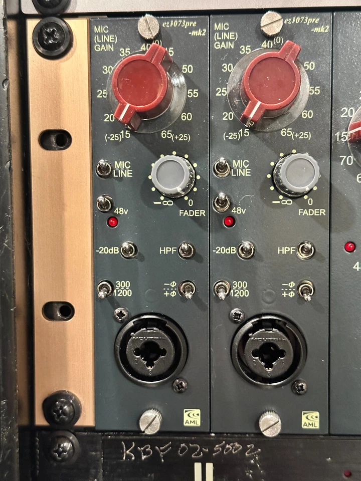 AML EZ 1073 Class A Mic Preamp Carnhill Transformers EZ1073MK2 - Image 2 of 4