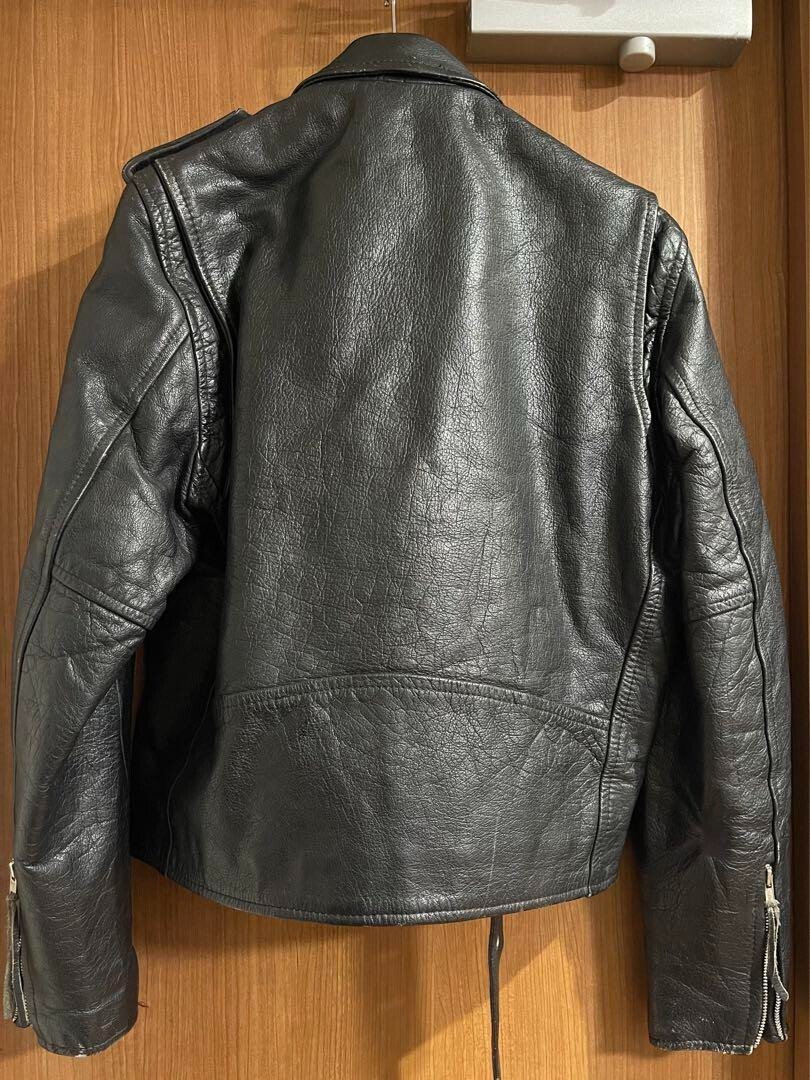protech leather apparel 34 シングル ライダース US Protech LEATHER APPAREL Double Riders Jacket Men Size 40 Black | eBay
