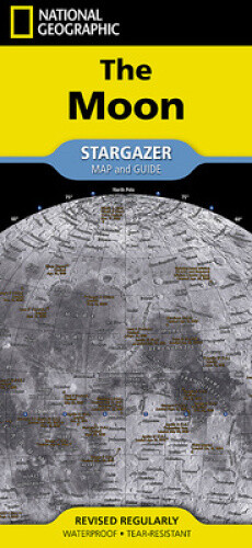 National Geographic Moon Map (Stargazer Folded) (National Geographic Reference