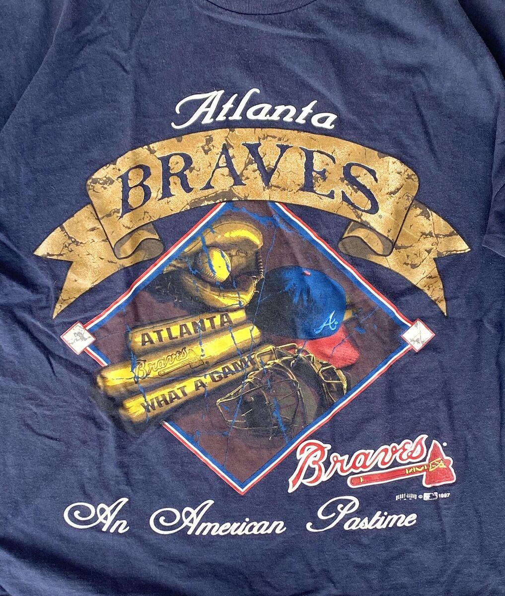 Hank Aaron In Atlanta Braves T-shirt