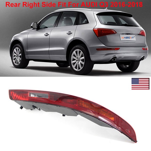 Rear Right Tail Light Bumper Brake Light Housing Lens for Audi Q3 2016