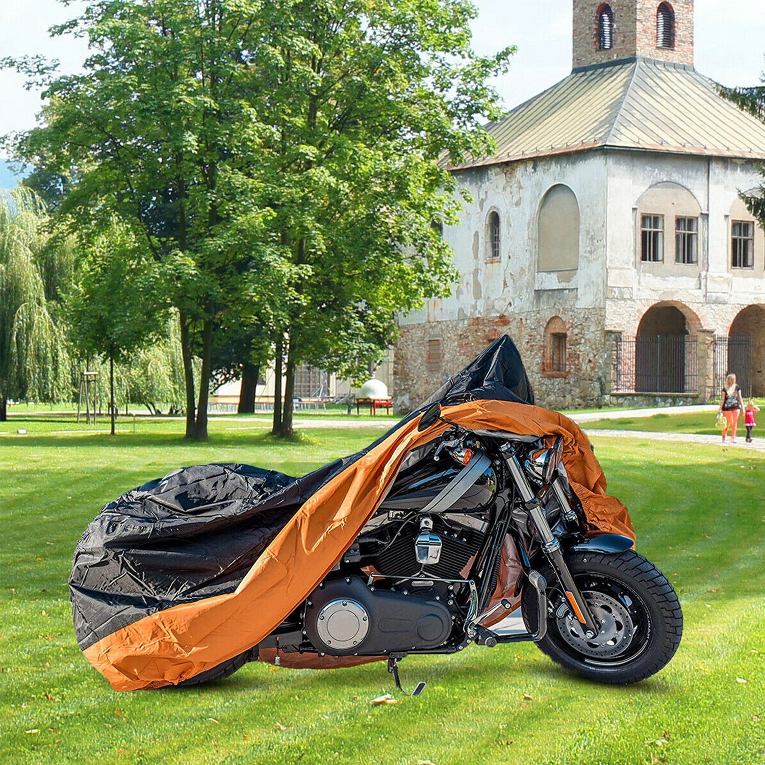 XXXL Motorcycle Cover - Waterproof, UV & Dust Protection for Outdoor Scooters US