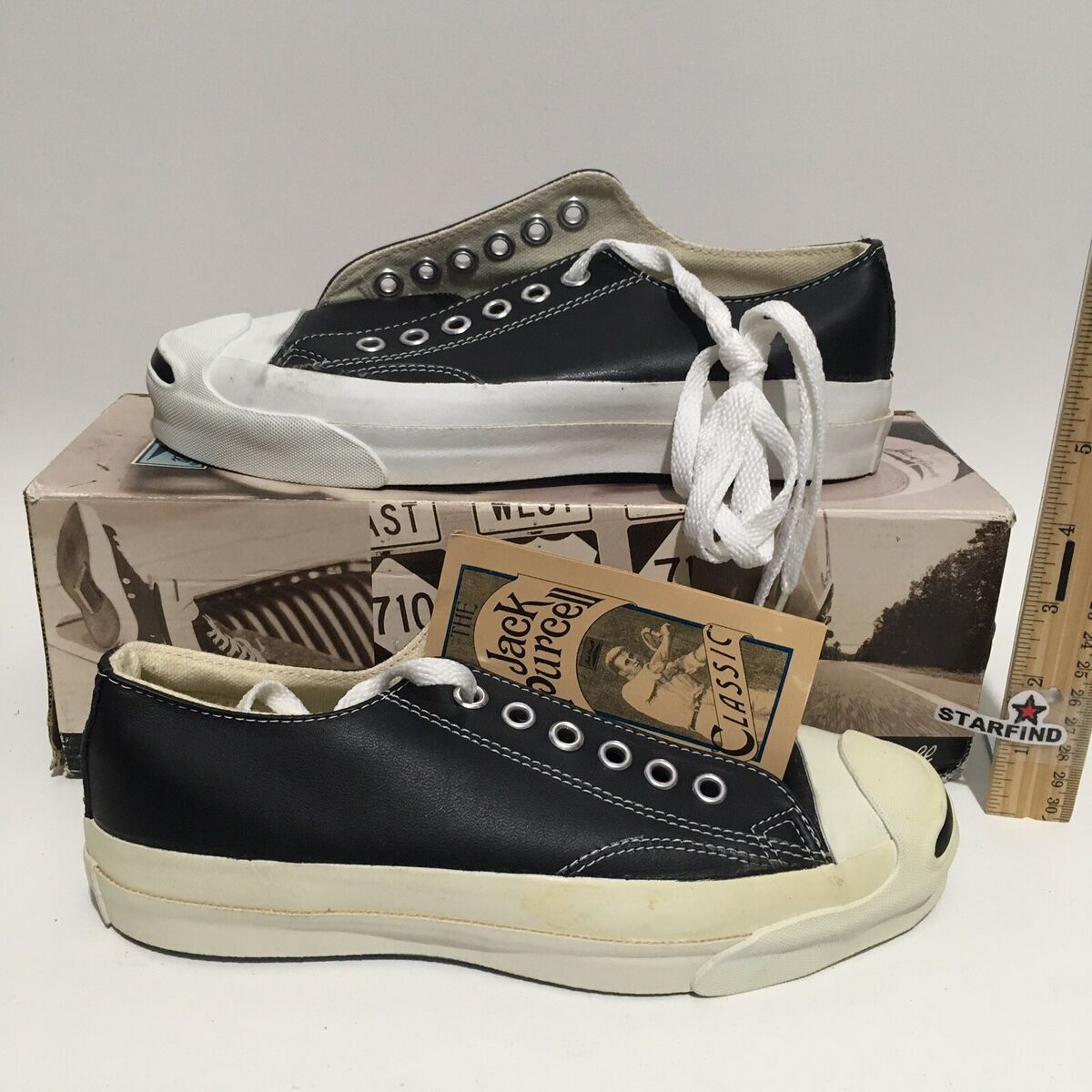 Converse Jack Purcell Vintage Leather Original USA Size Men Converse Jack Purcell Vintage Leather Original USA Size Men