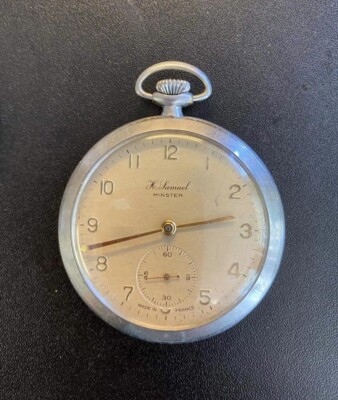 1930s H Samual Minster Pocket Watch UK