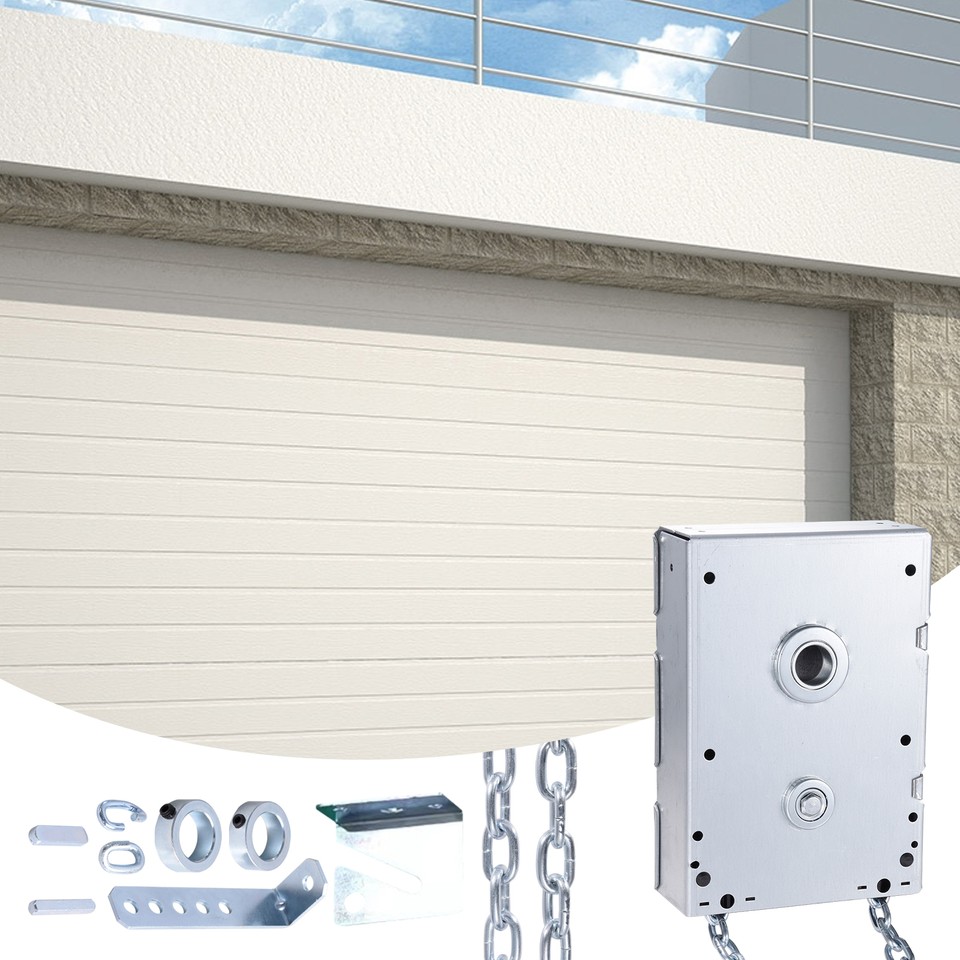 Garage Door Chain Hoist Jackshaft 1″ Shaft 41 Reduction Gear Drive eBay