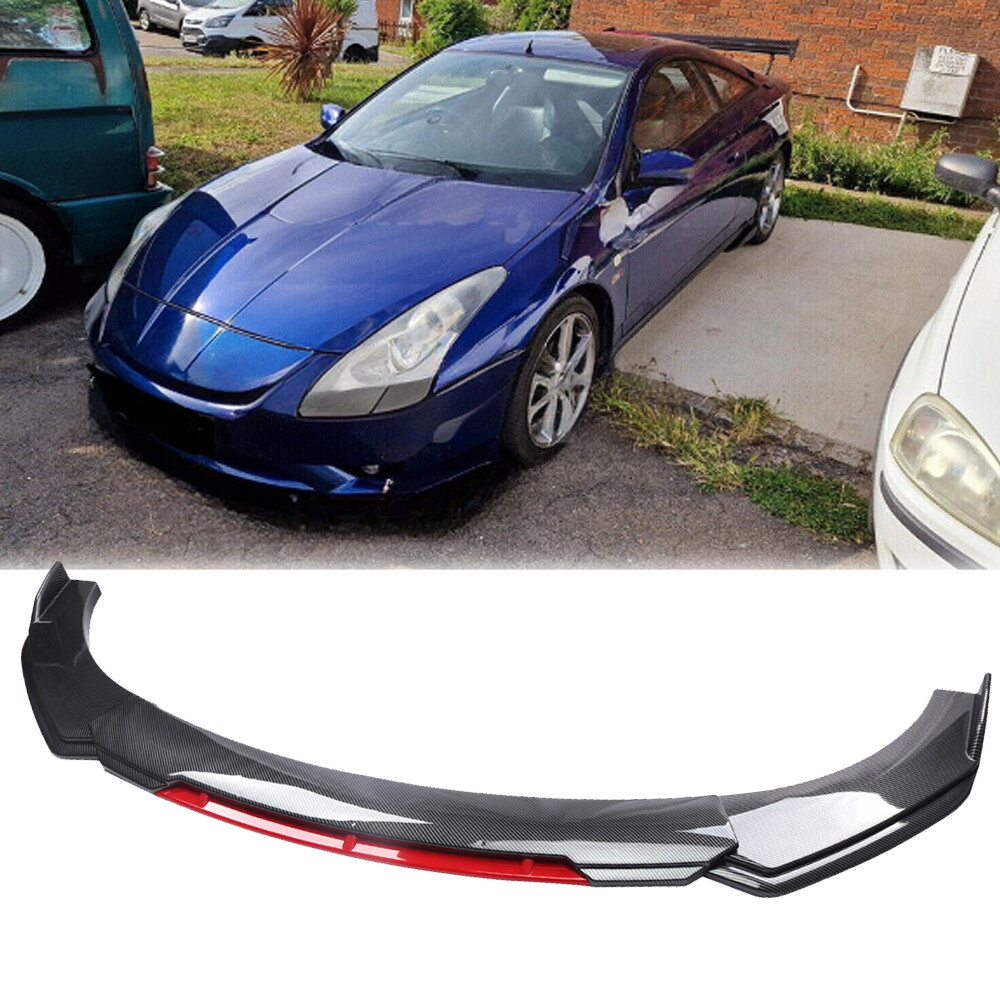 For Toyota Celica GT GTS Carbon Fiber Style Front Bumper Lip Spoiler Body Kit | eBay For Toyota Celica GT GTS Carbon Fiber Style Front Bumper Lip Spoiler Body Kit | eBay