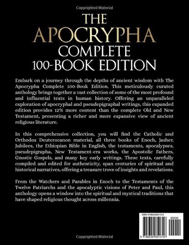 The Apocrypha Complete 100 Book,Including Gnostic Gospels, 1-3 Enoch, Jasher, ju - Picture 23 of 24