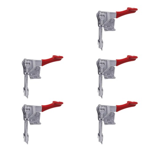 Stainless Steel 1000LB Vertical U-Hook Flange Base Latch Clamp - 5 Pack - Afbeelding 2 van 7