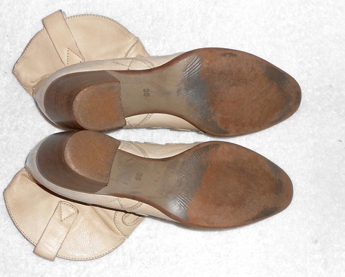 MURATTI bottines cavalières cuir beige P 36 TBE - Foto 4 di 10