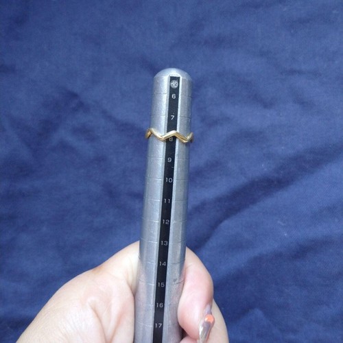 Tiffany & Co. Paloma Picasso Zigzag Ring 750 18k Yellow Gold Size 4.5(US) Used - Picture 3 of 7
