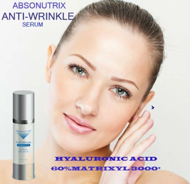 2-1.7oz  Absonutrix Anti-Wrinkle Hyaluronic Acid 60% Matrixyl 3000+ Vit C Serum - Image 3 of 4