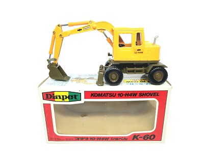 Komatsu 10-H4W Wheeled Excavator - Diapet 1:40 Scale Diecast Model #K-60