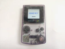 Nintendo Game Boy Color GBC with Brighter Backlit TFT Display - Atomic Purple