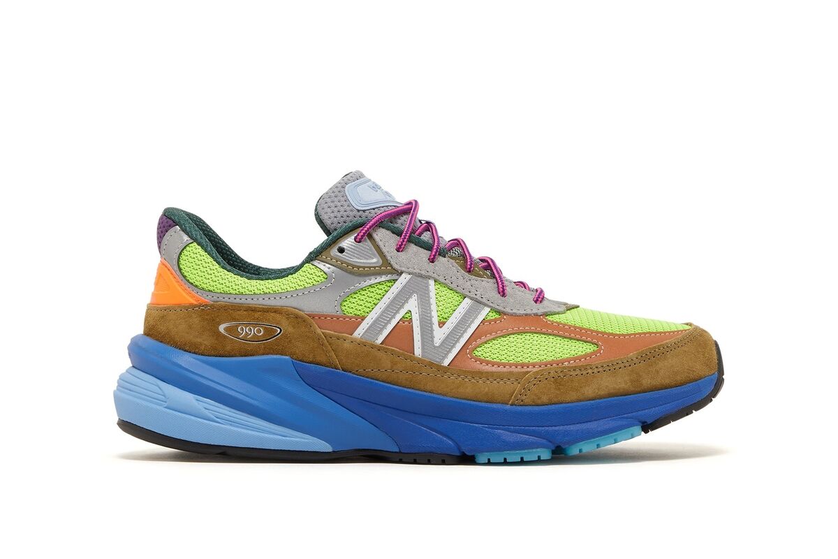 New Balance Action Bronson x 990v6 Made in USA 'Baklava New Balance Action Bronson x 990v6 Made in USA 'Baklava