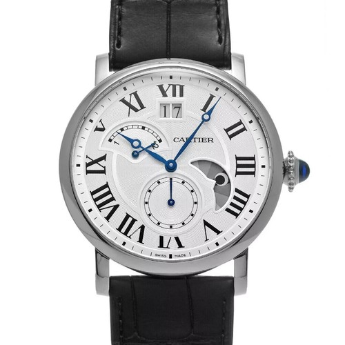 CARTIER Rotonde de Cartier Grand Date Retrograde W1556368 Men's Watch G0328