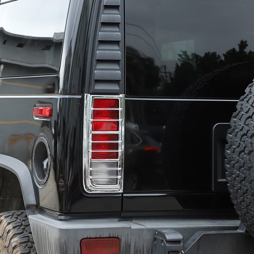 Para Hummer H2 2003-2009 Luz trasera cromada Ventilación Trim Bezel Cover Upper - Imagen 5 de 11