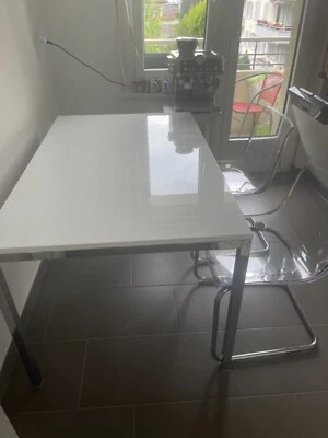 esstisch weiß mit stühlen - Bild 1 von 3
