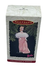 Barbie Doll Hallmark Ornament  1996 Enchanted Evening Nostalgic Series In Box