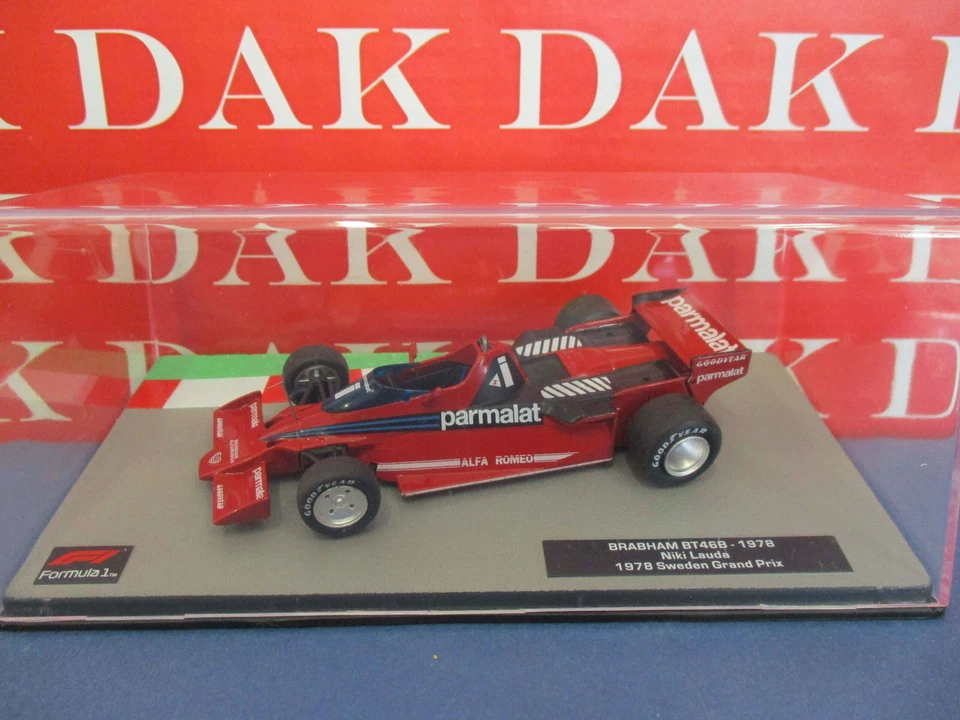 Die cast 1/43 Modellino Auto F1 Brabham Alfa Romeo BT46B 1978 N. Lauda - Immagine 4 di 4