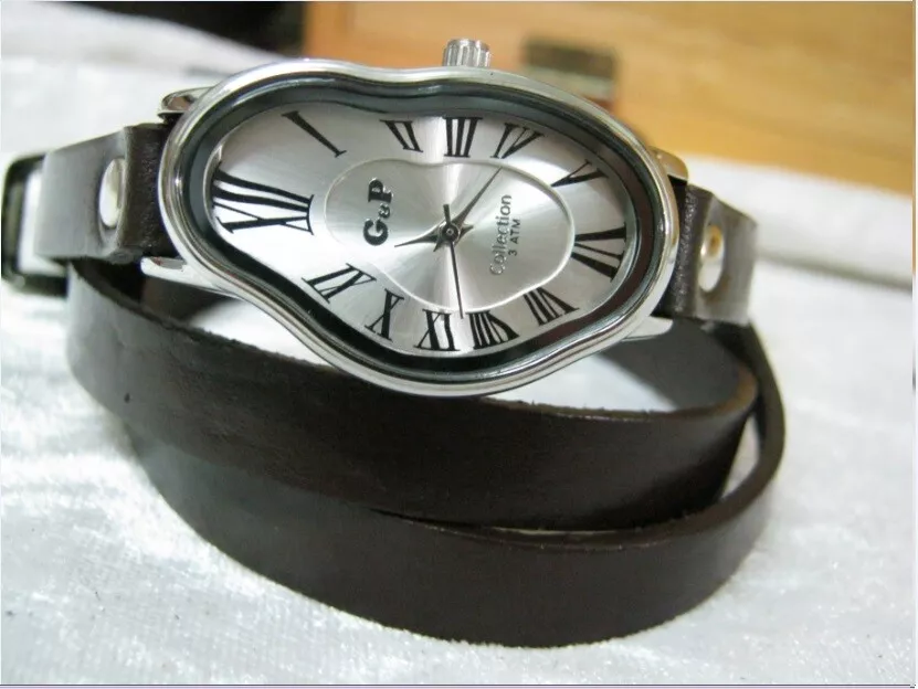 Salvador Dali Melting Time Watch Fluid Wavy Softwatch Women s