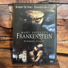 Mary Shelley's Frankenstein DVD 1994 Robert De Niro Kenneth Branagh Movie