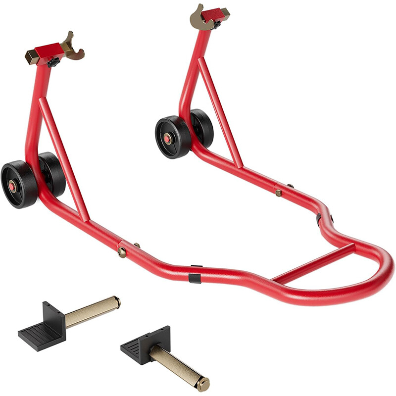 HeavyDuty Motorcycle Rear Wheel Lift Universal Bike Swingarm Spool