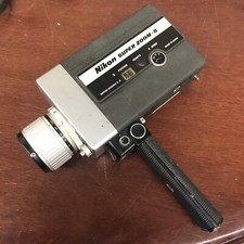 NIKON 8x Super Zoom 8mm Movie Camera AS-IS