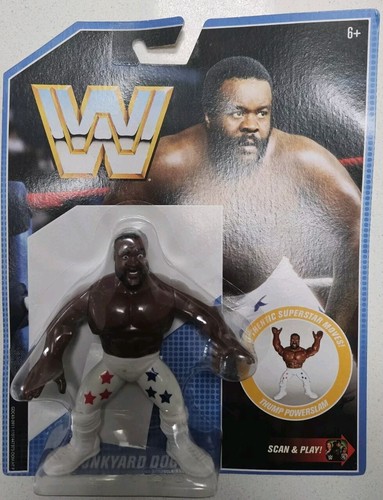 WWE WWF MATTEL RETRO SERIES 10 JUNKYARD DOG WRESTL...