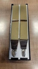 Five Stars 881DC Clip Suspenders Tan