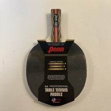 Penn 5.0 Professional Table Tennis Paddle with 7-ply Blade Brand New
