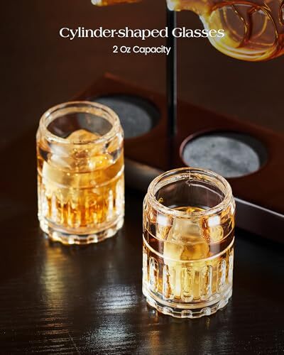 Gifts for Men Dad, 9 Oz Gun Whiskey Decanter Set with Shot Glass, Unique - Picture 5 of 7