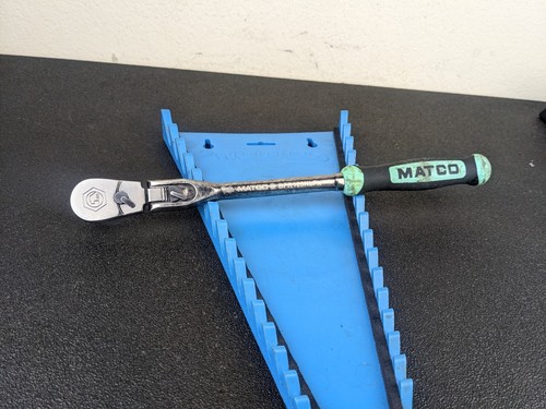 #bj861 Matco Tools TEAL BFR 128 NLFx Locking Flex Head Ratchet